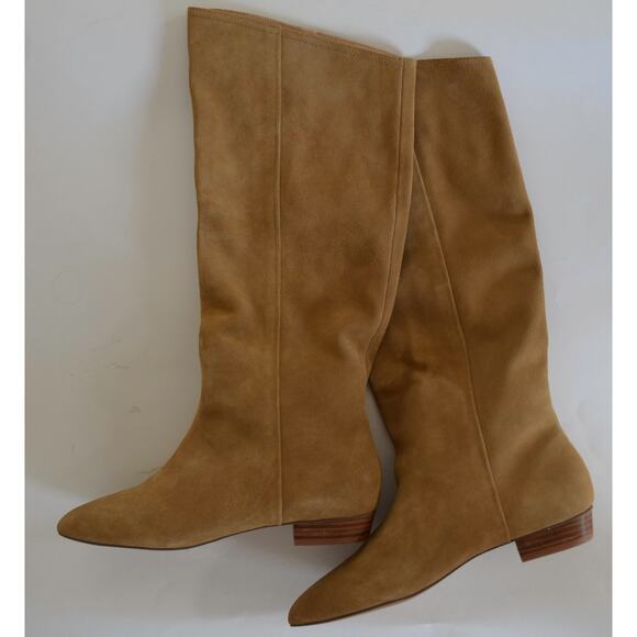 Anthropologie Silent D Bianca Boots Suede Size 39 - Picture 6 of 13